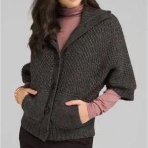 Prana Milone Sweater charcoal xs